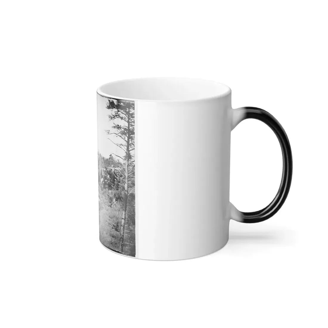 Point of Rocks, Virginia (Vicinity). View Along River (U.S. Civil War) Color Changing Coffee Mug 11oz - Go Mug Yourself