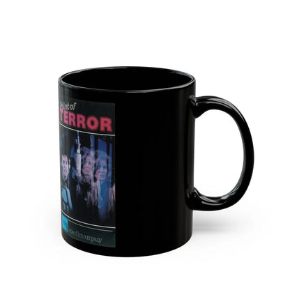 POINT OF TERROR (VHS COVER) - Black Coffee Mug-Go Mug Yourself