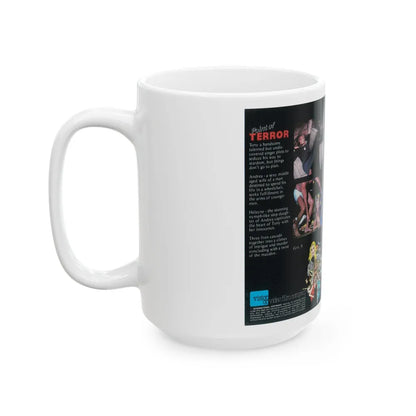 POINT OF TERROR (VHS COVER) - White Coffee Mug-Go Mug Yourself