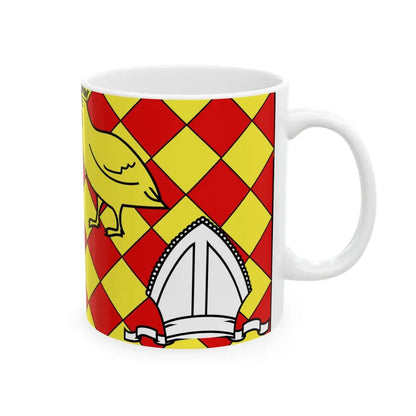 Poitou-Charente-flag2 (Belgium) White Coffee Mug - Go Mug Yourself