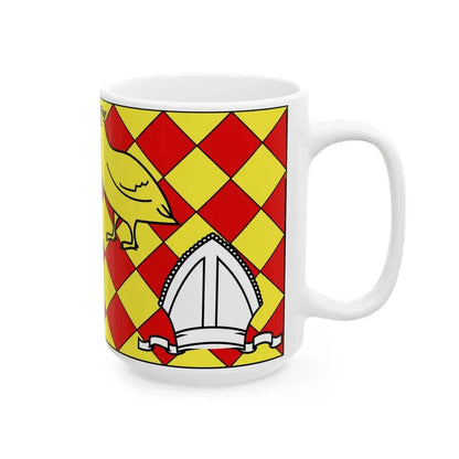 Poitou-Charente-flag2 (Belgium) White Coffee Mug - Go Mug Yourself