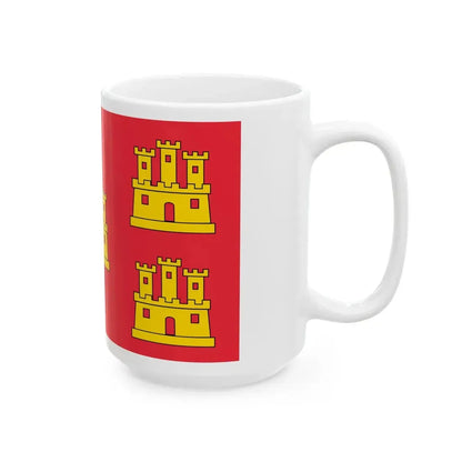 Poitou-Charentes flag (Belgium) White Coffee Mug - Go Mug Yourself