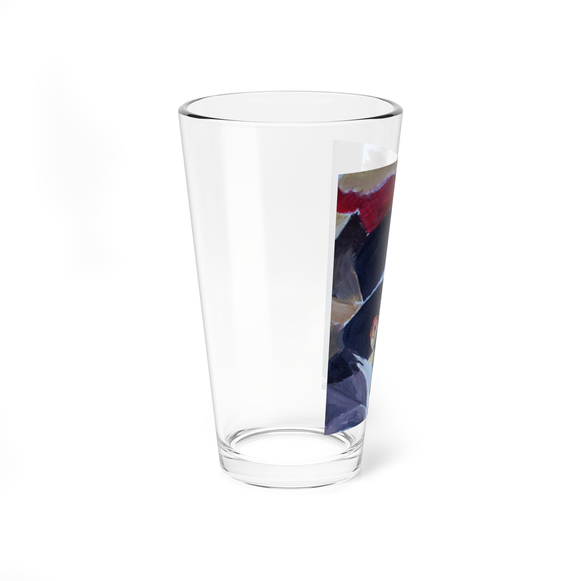 Poker Game, Study of the painting (Magazine Illustration) Pint Glass 16oz-Go Mug Yourself