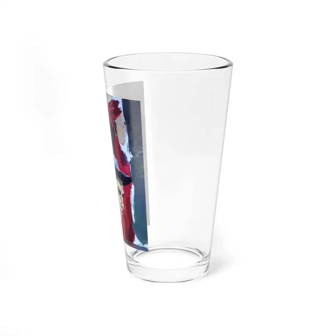 Poker Game, Study of the painting (Magazine Illustration) Pint Glass 16oz - Go Mug Yourself