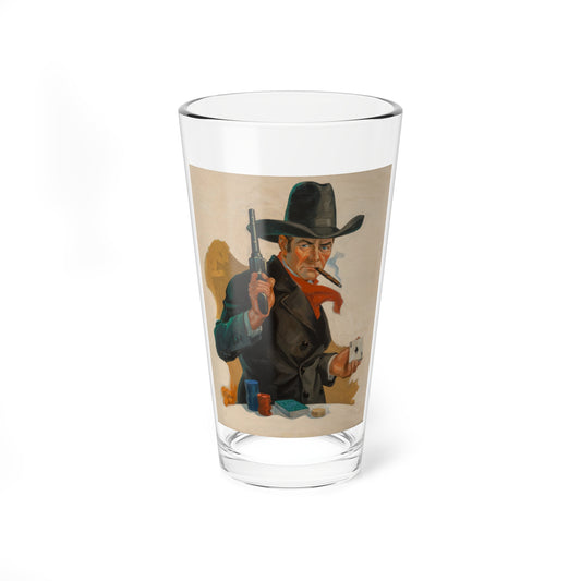 Poker Player - Pint Glass 16oz-16oz-Go Mug Yourself