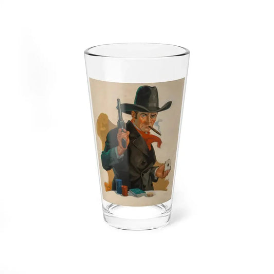 Poker Player - Pint Glass 16oz 16oz - Go Mug Yourself