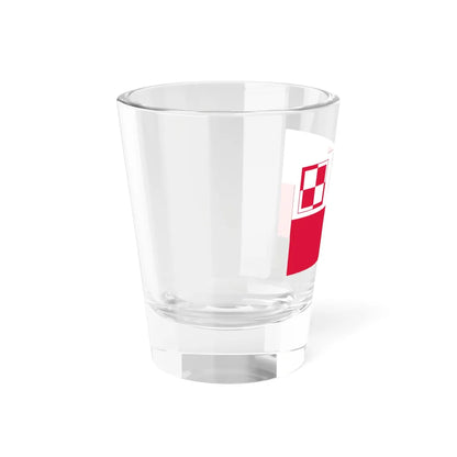 POL air force airfields flag IIIRP (Poland) Shot Glass 1.5oz - Go Mug Yourself