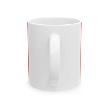 POL Aleksandrow Kujawski flag (Poland) White Coffee Mug - Go Mug Yourself