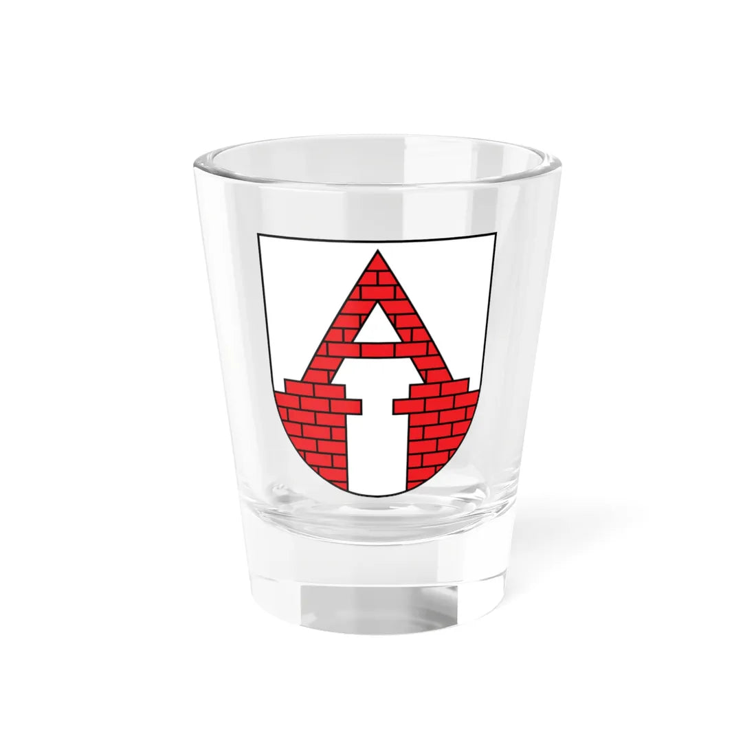 POL Aleksandrów Kujawski COA (Poland) (Coat of Arms) Shot Glass 1.5oz 1.5oz - Go Mug Yourself