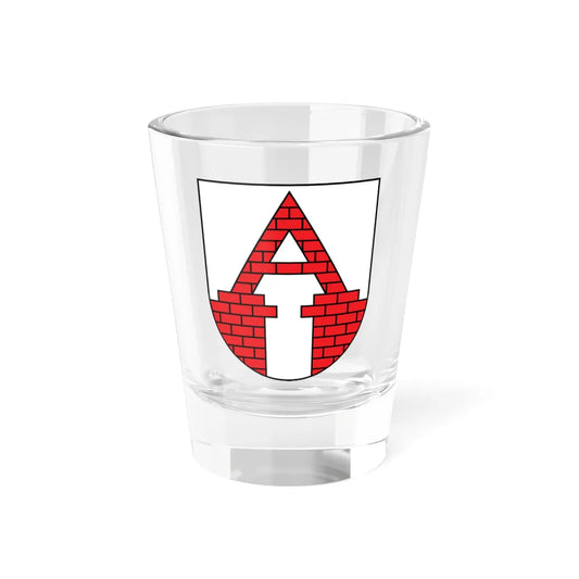 POL Aleksandrów Kujawski COA (Poland) (Coat of Arms) Shot Glass 1.5oz 1.5oz - Go Mug Yourself