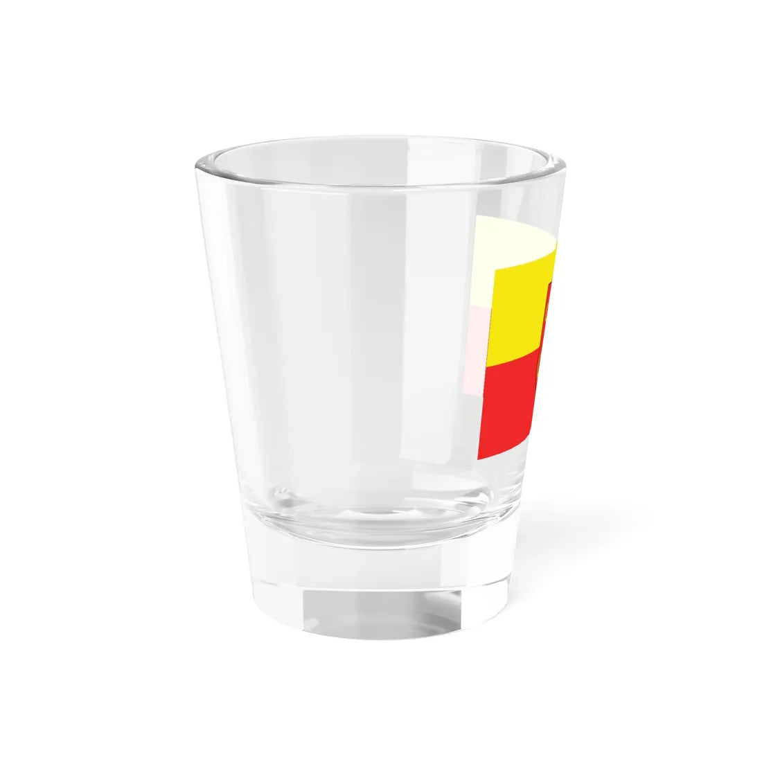 POL Andrychow flag (Poland) Shot Glass 1.5oz - Go Mug Yourself