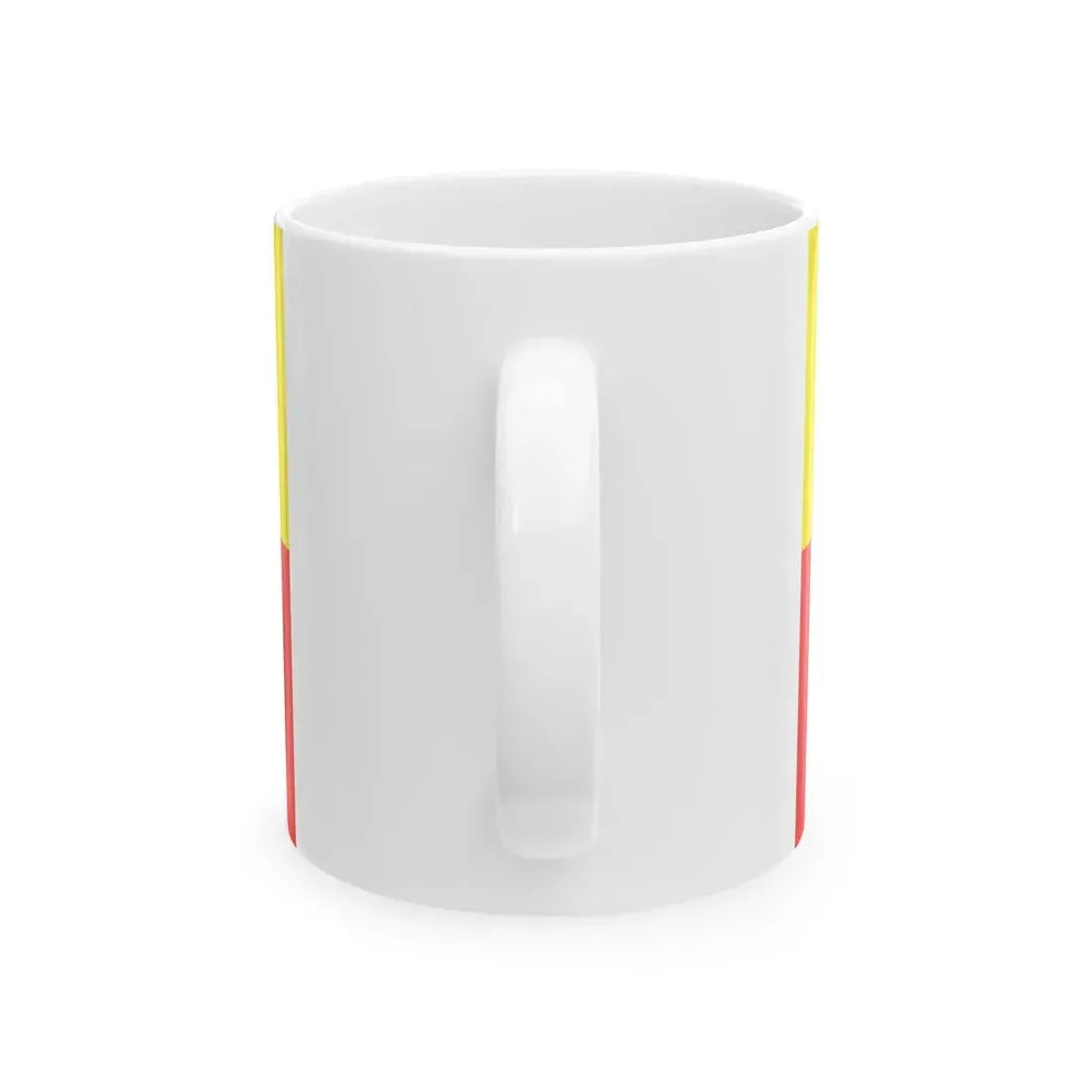 POL Andrychow flag (Poland) White Coffee Mug - Go Mug Yourself