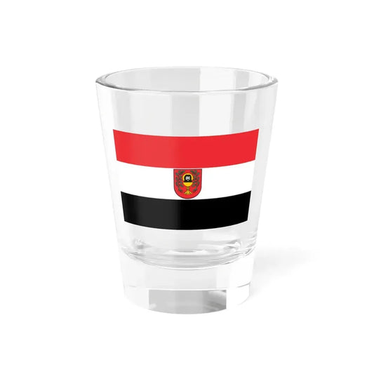 POL Łasin flag (Poland) Shot Glass 1.5oz 1.5oz - Go Mug Yourself