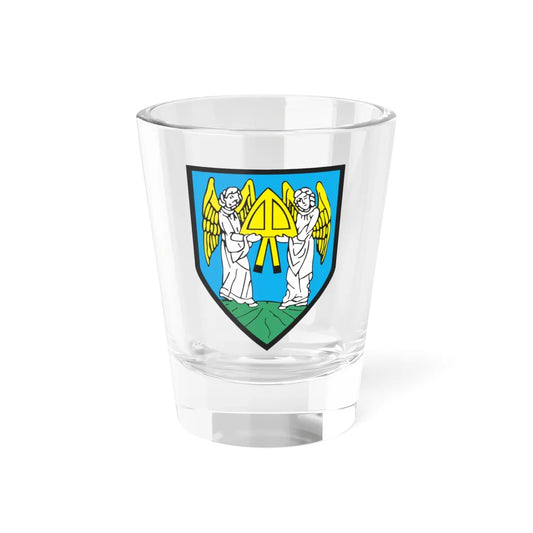 POL Barczewo COA (Poland) (Coat of Arms) Shot Glass 1.5oz 1.5oz - Go Mug Yourself