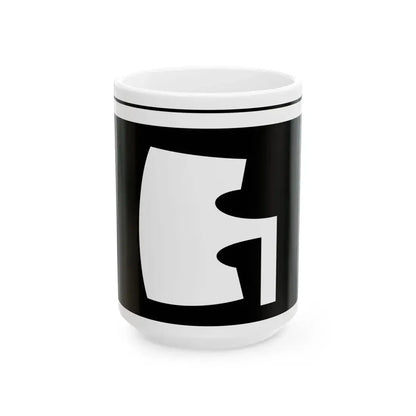 POL Bartoszyce flag (Poland) White Coffee Mug 15oz - Go Mug Yourself