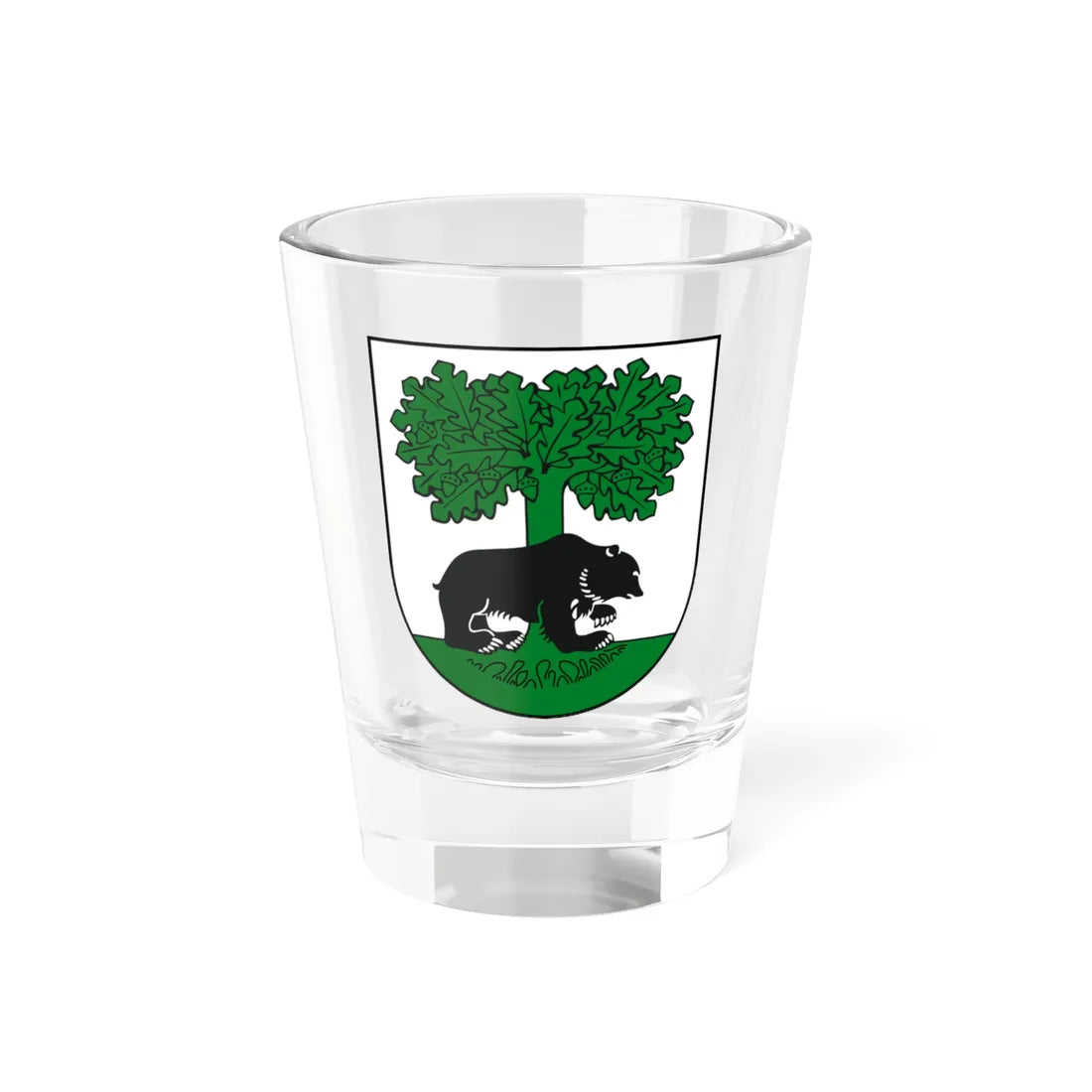 POL Barwice COA (Poland) (Coat of Arms) Shot Glass 1.5oz 1.5oz - Go Mug Yourself