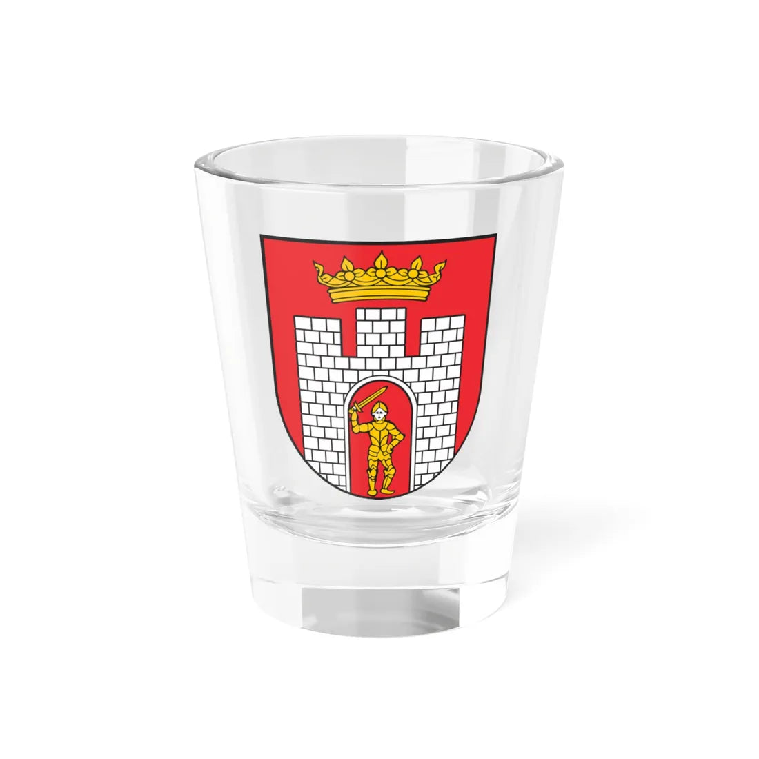 POL Błaszki COA old (Poland) (Coat of Arms) Shot Glass 1.5oz 1.5oz - Go Mug Yourself