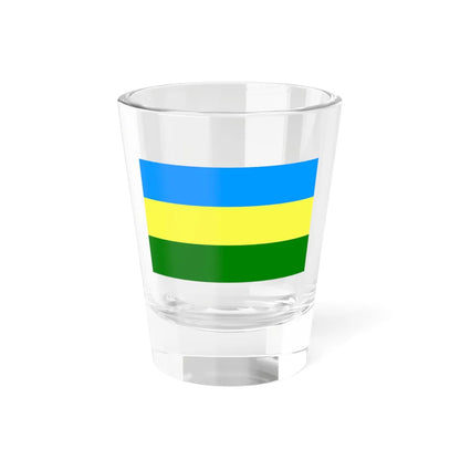 POL Bełchatow flag (Poland) Shot Glass 1.5oz 1.5oz - Go Mug Yourself