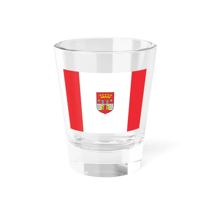 POL Bedzin flag (Poland) Shot Glass 1.5oz 1.5oz - Go Mug Yourself