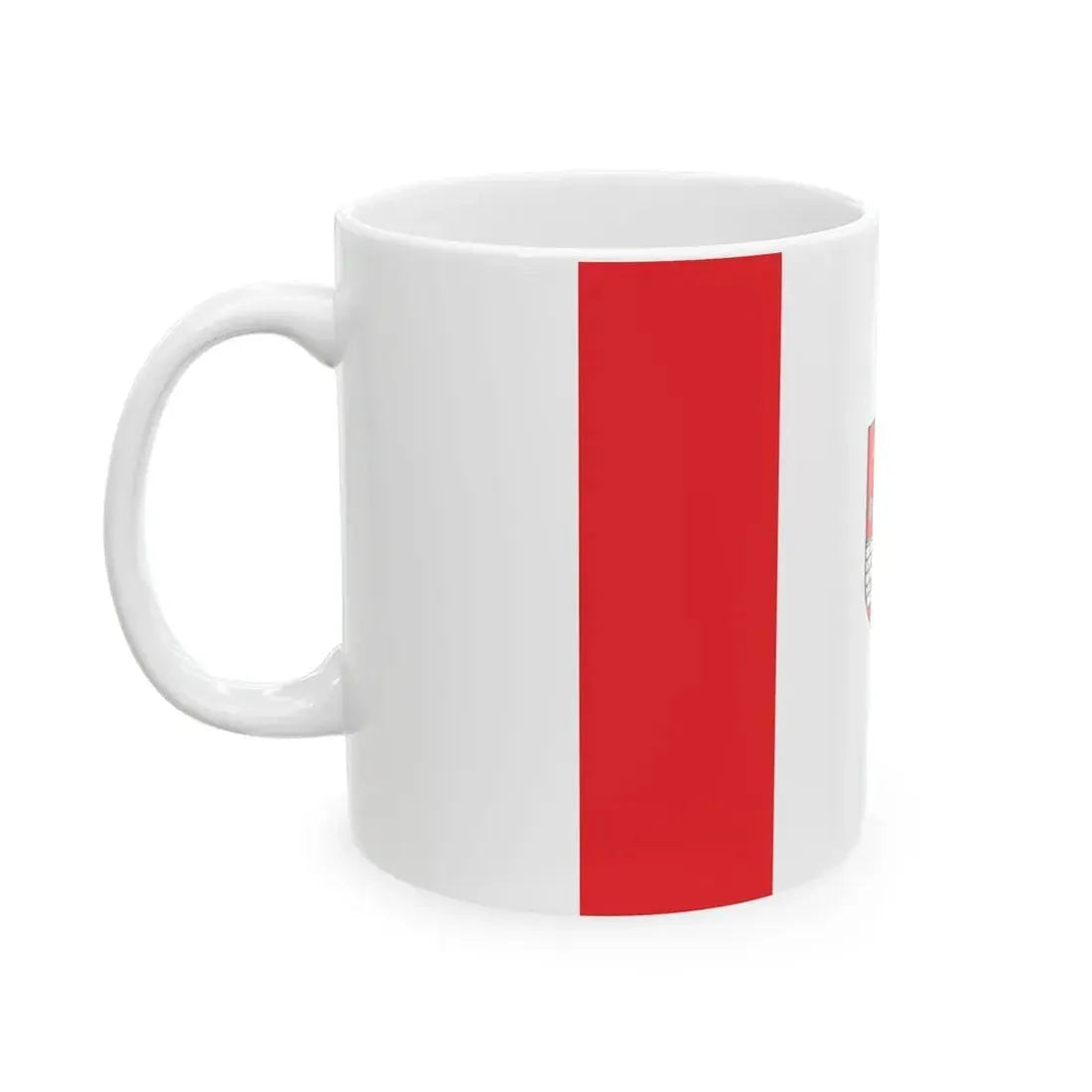 POL Bedzin flag (Poland) White Coffee Mug - Go Mug Yourself