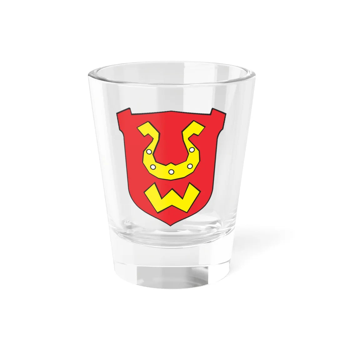 POL Biała Rawska COA (Poland) (Coat of Arms) Shot Glass 1.5oz 1.5oz - Go Mug Yourself