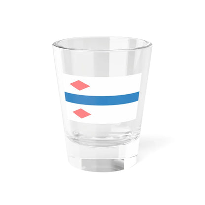 POL Białogard flag (Poland) Shot Glass 1.5oz 1.5oz - Go Mug Yourself
