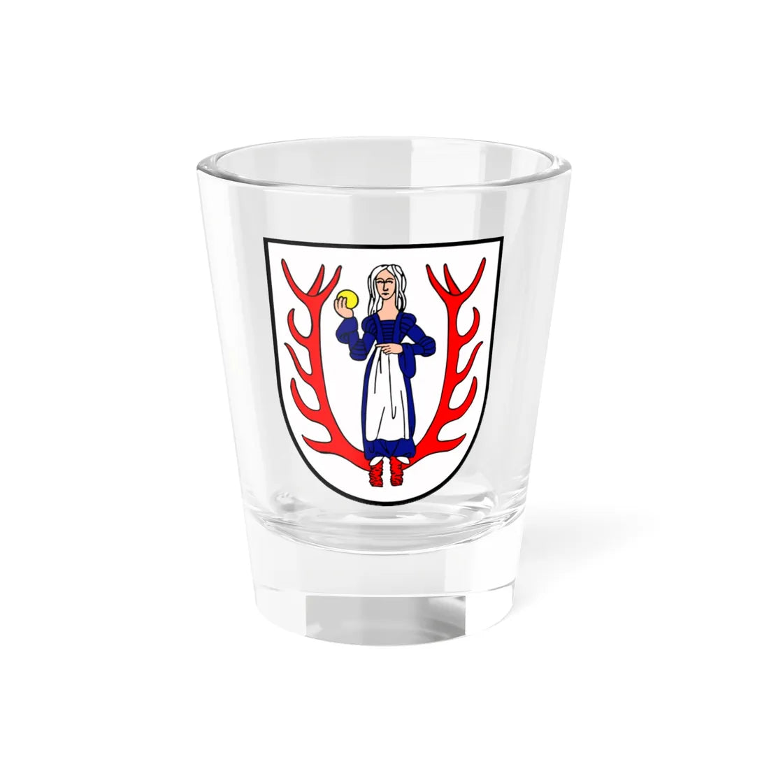 POL Biały Bór COA (Poland) (Coat of Arms) Shot Glass 1.5oz 1.5oz - Go Mug Yourself