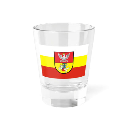 POL Białystok flag (Poland) Shot Glass 1.5oz 1.5oz - Go Mug Yourself