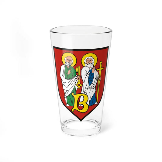 POL Biecz COA (Poland) (Coat of Arms) Pint Glass 16oz 16oz - Go Mug Yourself