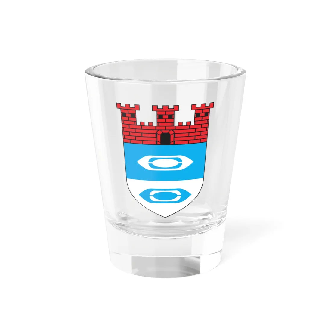 POL Bielawa COA (Poland) (Coat of Arms) Shot Glass 1.5oz 1.5oz - Go Mug Yourself