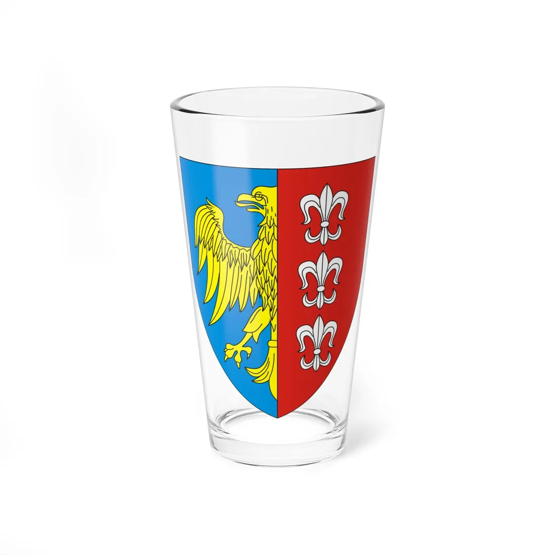 POL Bielsko COA (Poland) (Coat of Arms) Pint Glass 16oz 16oz - Go Mug Yourself