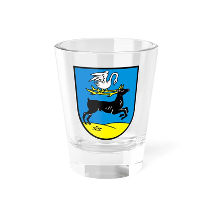 POL Bieruń COA (Poland) (Coat of Arms) Shot Glass 1.5oz 1.5oz - Go Mug Yourself