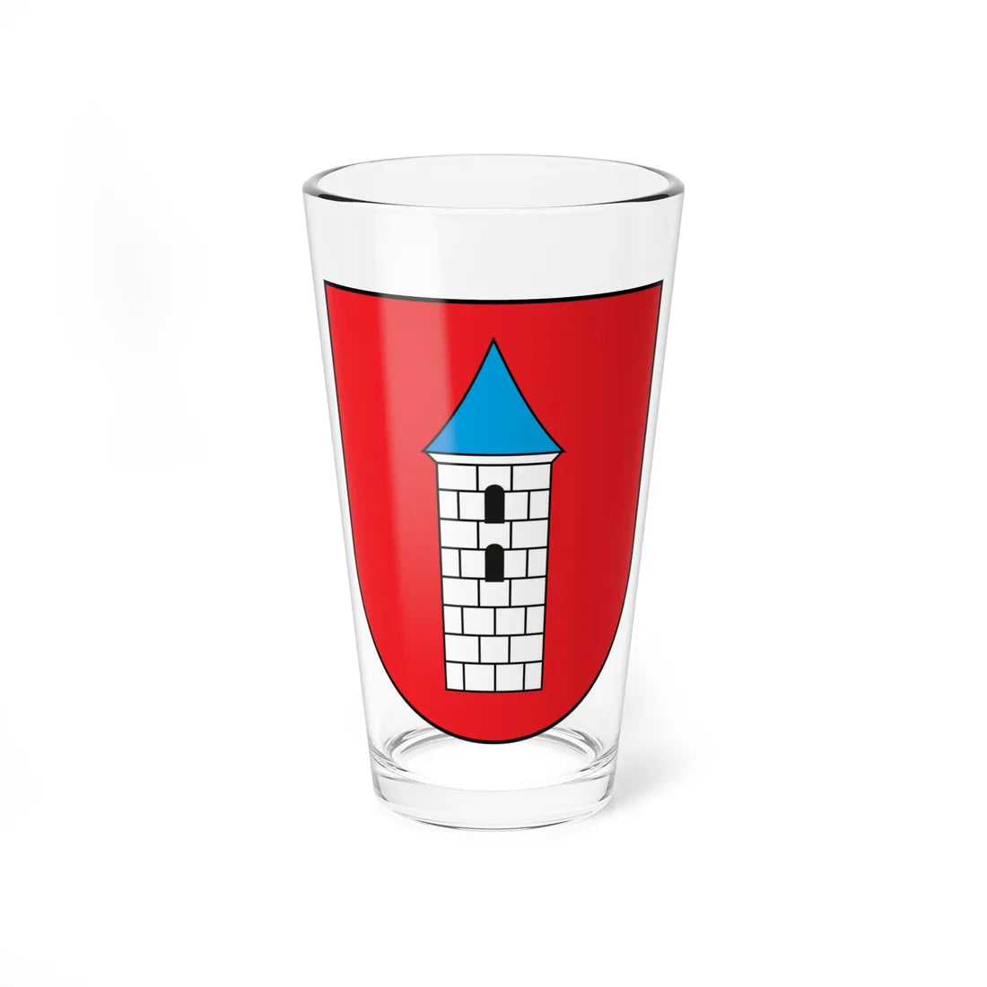 POL Bieżuń COA (Poland) (Coat of Arms) Pint Glass 16oz 16oz - Go Mug Yourself