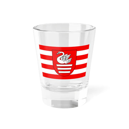 POL Biłgoraj flag (Poland) Shot Glass 1.5oz 1.5oz - Go Mug Yourself