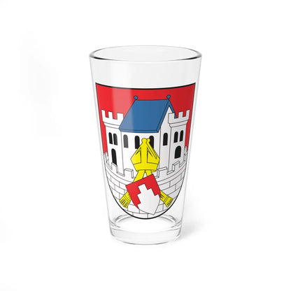 POL Biskupiec COA (Poland) (Coat of Arms) Pint Glass 16oz 16oz - Go Mug Yourself