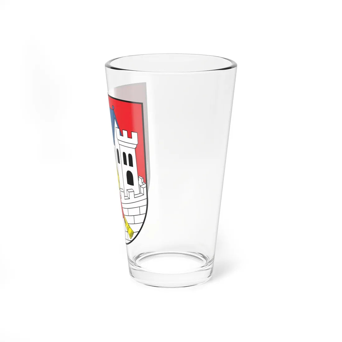 POL Biskupiec COA (Poland) (Coat of Arms) Pint Glass 16oz - Go Mug Yourself