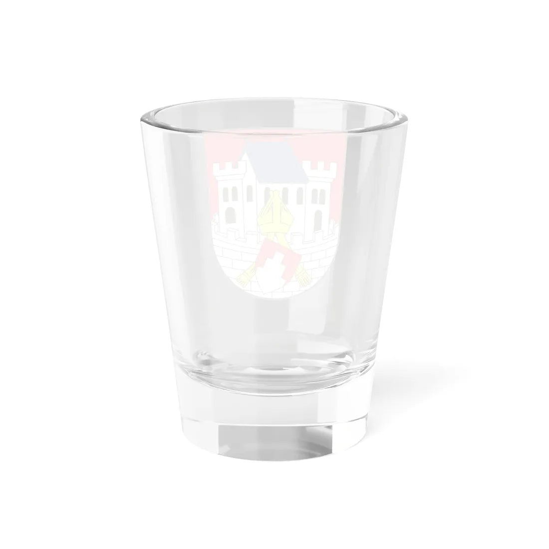 POL Biskupiec COA (Poland) (Coat of Arms) Shot Glass 1.5oz - Go Mug Yourself