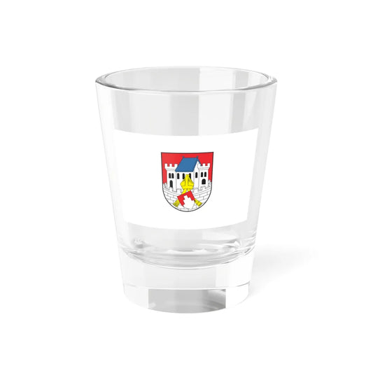 POL Biskupiec flag (Poland) Shot Glass 1.5oz 1.5oz - Go Mug Yourself