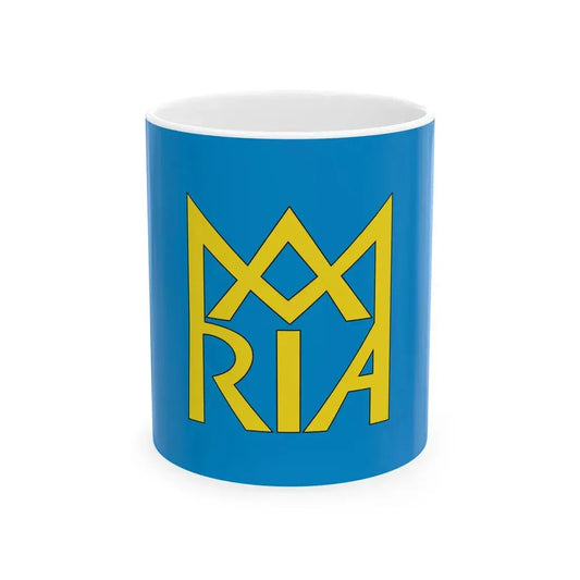 POL Bodzanow flag (Poland) White Coffee Mug 11oz - Go Mug Yourself