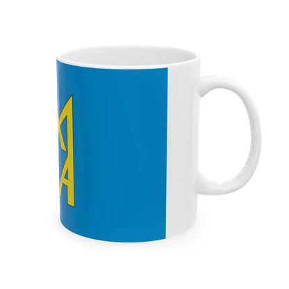 POL Bodzanow flag (Poland) White Coffee Mug - Go Mug Yourself