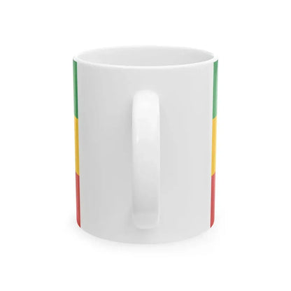 POL Boguszow-Gorce flag (Poland) White Coffee Mug - Go Mug Yourself
