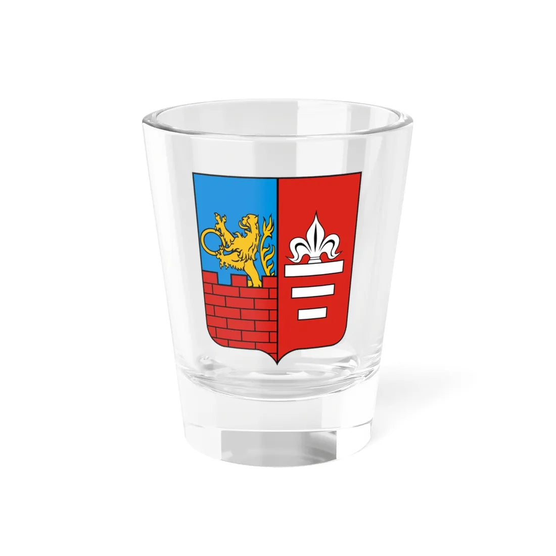 POL Bolechów COA (Ukraine) (Coat of Arms) Shot Glass 1.5oz 1.5oz - Go Mug Yourself