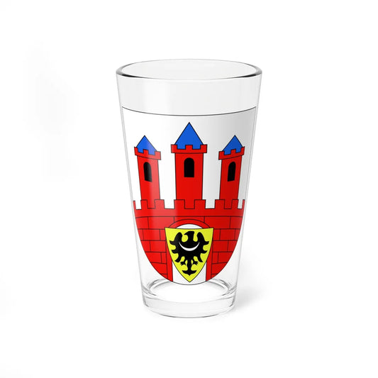 POL Bolesławiec COA (Poland) (Coat of Arms) Pint Glass 16oz 16oz - Go Mug Yourself