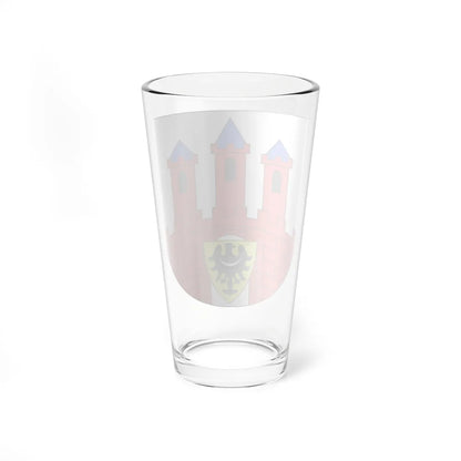 POL Bolesławiec COA (Poland) (Coat of Arms) Pint Glass 16oz - Go Mug Yourself