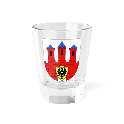 POL Bolesławiec COA (Poland) (Coat of Arms) Shot Glass 1.5oz 1.5oz - Go Mug Yourself