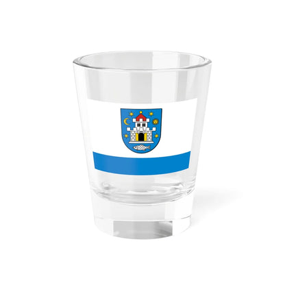 POL Bolkow flag (Poland) Shot Glass 1.5oz 1.5oz - Go Mug Yourself
