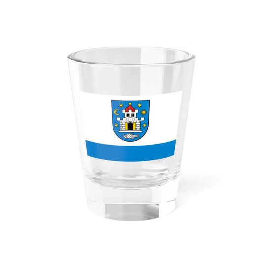 POL Bolkow flag (Poland) Shot Glass 1.5oz 1.5oz - Go Mug Yourself