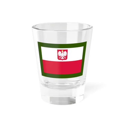 POL Border Guard flag (Poland) Shot Glass 1.5oz 1.5oz - Go Mug Yourself