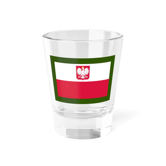 POL Border Guard flag (Poland) Shot Glass 1.5oz 1.5oz - Go Mug Yourself