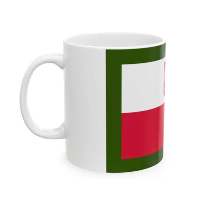 POL Border Guard flag (Poland) White Coffee Mug - Go Mug Yourself